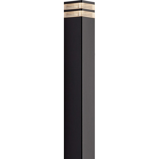 Elm 80cm black dimmable garden post Nordlux