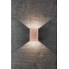 Fold LED 10cm copper outdoor wall lamp Nordlux