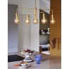 Lampa wisząca 5 punktowa Gloom 74cm mosiężna Nordlux