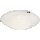 Plafon szklany klasyczny Petri 30cm biały Nordlux