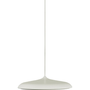 Minimalist round pendant lamp artist 25cm LED beige DFTP 2
