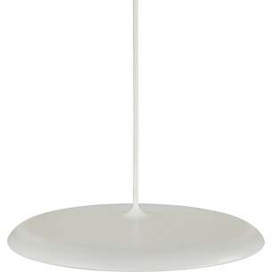 Artist 40cm LED beige round flat pendant lamp DFTP 2
