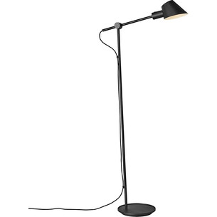 Stay black scandinavian floor lamp DFTP 2