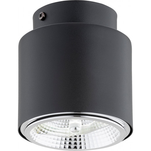 Lampa spot okrągła Nano 11,5cm czarna Emibig