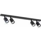 Reflektor sufitowy 4 punktowy Flash 70cm czarny Emibig
