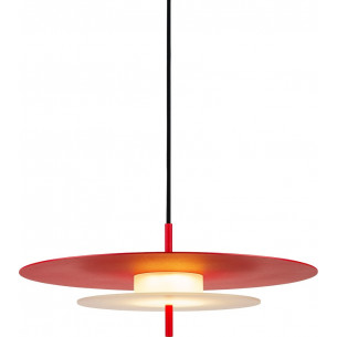 Aeroplan LED 32cm red designer pendant lamp LoftLight