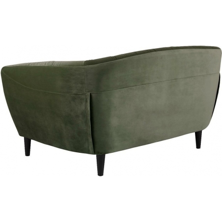 Ria Vic green 2 seater quilted sofa Actona