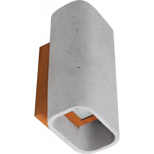 Conteak LED IP65 grey outdoor concrete wall lamp LoftLight