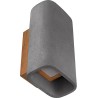 Conteak LED IP65 anthracite outdoor concrete wall lamp LoftLight