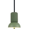 Giro 15cm green concrete pendant lamp LoftLight