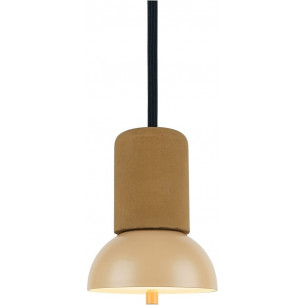 Giro 15cm yellow concrete pendant lamp LoftLight