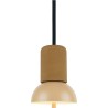 Giro 15cm yellow concrete pendant lamp LoftLight