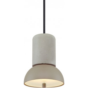 Giro 15cm grey concrete pendant lamp LoftLight