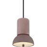 Giro 15cm purple concrete pendant lamp LoftLight