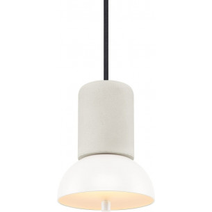 Giro 15cm white&amp;grey concrete pendant lamp LoftLight