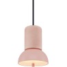 Giro 15cm pink concrete pendant lamp LoftLight