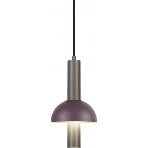 Led 15cm purple&amp;grey designer pendant lamp Hidalgo LoftLight