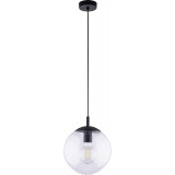 Esme 25cm transparent glass sphere pendant lamp TK Lighting