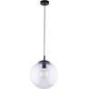 Lampa wisząca szklana kula Esme 35cm przeźroczysta TK Lighting