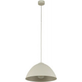 Lampa wisząca metalowa Faro 34cm beżowa TK Lighting