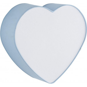 Plafon dziecięcy w kształcie serca Heart 38,5x42cm niebieski TK Lighting