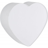 Plafon dziecięcy w kształcie serca Heart 38,5x42cm biały TK Lighting