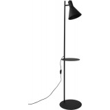 Lampa podłogowa ze stolikiem Jump 138cm czarna TK Lighting