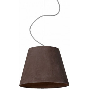 Kopa 36 brown concrete pendant lamp LoftLight