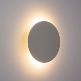 Kinkiet okrągły dekoracyjny Luna New 30cm beżowy TK Lighting