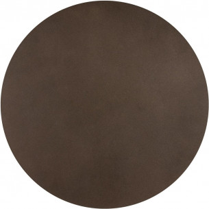 Luna New 30cm brown round decorative wall lamp TK Lighting