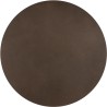 Luna New 30cm brown round decorative wall lamp TK Lighting