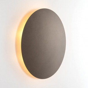 Kinkiet okrągły dekoracyjny Luna New 40cm brązowy TK Lighting