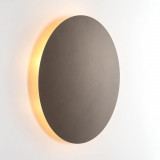 Kinkiet okrągły dekoracyjny Luna New 40cm brązowy TK Lighting