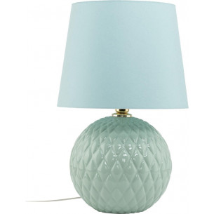 Santana green glass decorative table lamp TK Lighting