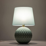 Lampa stołowa szklana dekoracyjna Santana zielona TK Lighting