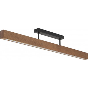 Teo LED 96cm walnut wooden ceiling lamp TK Lighting