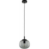 Lampa wisząca szklana Vibe 20cm grafitowa TK Lighting