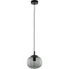 Lampa wisząca szklana Vibe 20cm grafitowa TK Lighting