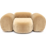 Fotel designerski welurowy Object103 NG Design