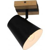 Elti wood&black loft ceiling spotlight ZumaLine Elti wood&black loft ceiling spotlight ZumaLine