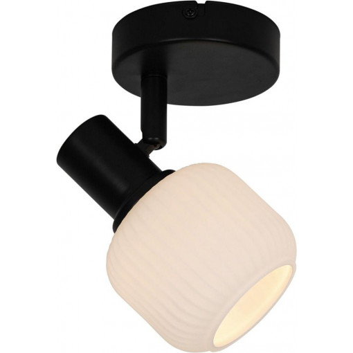 Stem white&amp;black ceiling glass spotlight ZumaLine