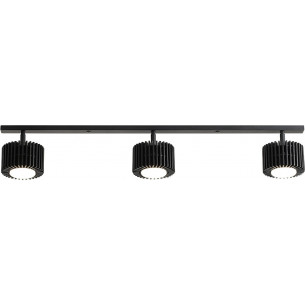 Tull III 89cm black wooden ceiling spotlight Aldex