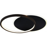Plafon nowoczesny z 3 stopniowym ściemniaczem Axelle Round LED 29,5cm czarny Lucide