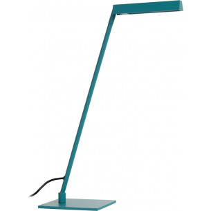 Lavale LED turquoise desk lamp with dimmer Lucide