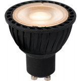 Żarówka GU10 MR16 LED 5W 2600K/2800K 5cm czarna Lucide