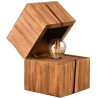 Treasure wooden bedside table lamp Trio