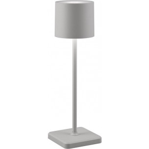 Fernandez LED grey outdoor table lamp with dimmer Reality