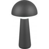 Lampa zewnętrzna na stolik z regulacją barwy światła Fungo LED antracyt Reality