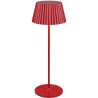 Lampa zewnętrzna na stolik Suarez LED czerwona Reality