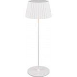 Lampa zewnętrzna na stolik Suarez LED biały matowy Reality
